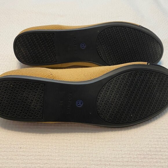 Rothy's The Square Camel Captoe Size 10 - Picture 3 of 4